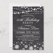 ANY AGE – 大人の誕生日パーティーへの招待 招待状 (正面)