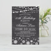 ANY AGE – 大人の誕生日パーティーへの招待 招待状 (スタンド正面)