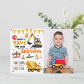 ANY AGE -建築誕生日招待状 招待状 (スタンド正面)