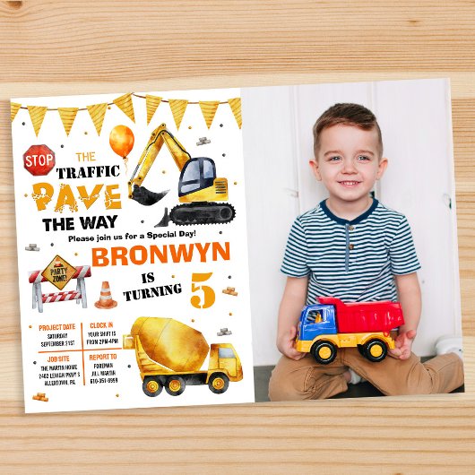 ANY AGE -建築誕生日招待状 招待状