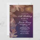 ANY AGE -紅葉誕生日招待状 招待状 (正面)