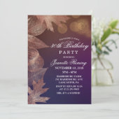 ANY AGE -紅葉誕生日招待状 招待状 (スタンド正面)