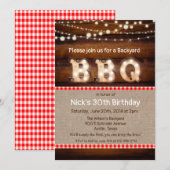 ANY AGE - 素朴 Backyard BBQ招待状 招待状 (正面/裏面)