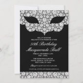 ANY AGE -誕生日ダイヤモンドマスク招待状 招待状 (正面)