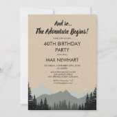 ANY AGE – 誕生日パ素朴ーティの招待 招待状 (正面)