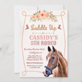 ANY AGE – 馬の誕生日パーティーへの招待 招待状 (正面)