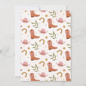 ANY AGE – 馬の誕生日パーティーへの招待 招待状 (裏面)