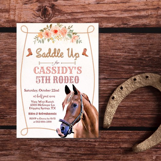 ANY AGE – 馬の誕生日パーティーへの招待 招待状