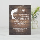 ANY AGE -魚釣り誕生日招待状 招待状 (スタンド正面)