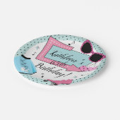 Any Age,1950のレトロ誕生日 ペーパープレート (アングル)