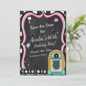 Any Age, 1950年代のダイナー誕生日 セーブザデート (スタンド正面)