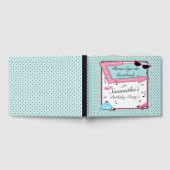 Any Age, 1950年代のレトロ誕生日ゲストブック ゲストブック (全面)