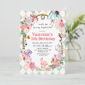 ANY AGE - African American Alice in Wonderland 招待状 (スタンド正面)