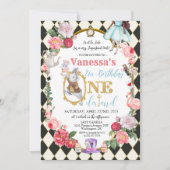 ANY AGE - African American Alice in Wonderland I 招待状 (正面)