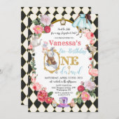 ANY AGE - African American Alice in Wonderland I 招待状 (正面/裏面)