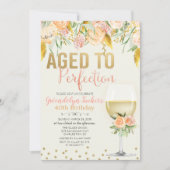 ANY AGE - Aggreeted to Perfect誕生日招待状 招待状 (正面)