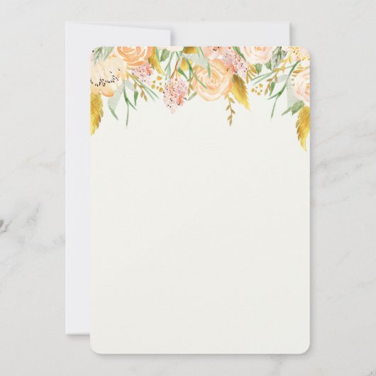 ANY AGE - Aggreeted to Perfect誕生日招待状 招待状 (裏面)