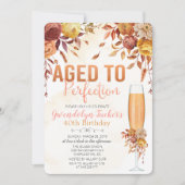 ANY AGE - Aggreeted to Perfect誕生日招待状 招待状 (正面)