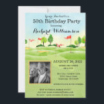Any Age Birthday Partyフォトゴルフパーティー 招待状<br><div class="desc">このフェスティバルとカラフル誕生日パーティーの招待状はゴルフテーマを持っており、ゴルファーに最適である。ゴルフ場にゴルフクラブを備えたゴルフカートを備え、写真だけでなく自分のイベントに適するようにパーソナライズするために多くの。パーティの招待状から始まる特別なパーティー、ウェルカムポスター、ゲストブック、ナプキン、プレート、紙カップ、ワインラベル、例えばジャストジャスト頼!デザインに関するご質問は、charmdesignstudio@rcn.com宛にメールをお送りください。</div>