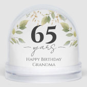 Any Age Happy Birthday Grandma Photo (正面)