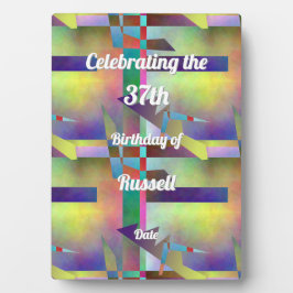 Any Age Happy Birthday Memories  フォトプラーク