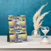 Any Age Happy Birthday Memories  フォトプラーク (側面)