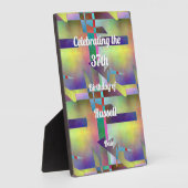 Any Age Happy Birthday Memories  フォトプラーク (側面)