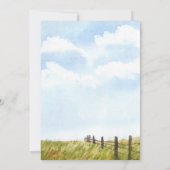 ANY AGE - Horse Balloon Birthday Party招待状 招待状 (裏面)