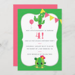 Any Age Kids Cactusをテーマにした誕生日パーティー招待状 招待状<br><div class="desc">サボテンをテーマにした子供の誕生日パーティの招待状は、どの年齢でもカスタマイズ可能。</div>