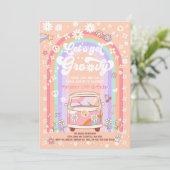 ANY AGE Let's Get Groovy Van誕生日 招待状 (スタンド正面)