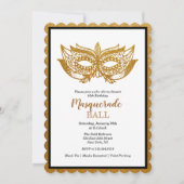 ANY AGE - Masquerade Ball誕生日招待状 招待状 (正面)