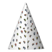 Any age monster truck boy birthday パーティーハット (裏面)