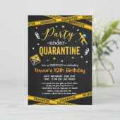 ANY AGE Quarantine Birthday Party仮想誕生日 招待状 (スタンド正面)