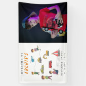 Any Age Remote Control RC自動車モーター子供の誕生日 横断幕 (縦)