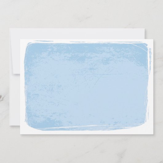 ANY AGE - Shark Poolパーティー写真招待状 招待状 (裏面)