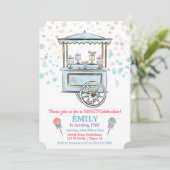 ANY AGE - Sweet Candy Shop誕生日招待状 招待状 (スタンド正面)