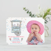 ANY AGE - Sweet Candy Shop誕生日招待状 招待状 (スタンド正面)