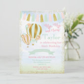 ANY AGE - Up & Hot Air 遠くに Balloon招待状 招待状 (スタンド正面)