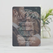 ANY Anniversaryパーティー写真まだ披露宴 招待状 (スタンド正面)