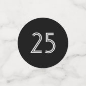 ANY Anniversary応援3 Photo Black and White コンフェッティ (スモール正面)