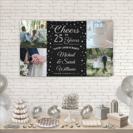 ANY Anniversary応援4 Photo Black and White 横断幕