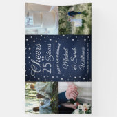 ANY Anniversary応援4 Photo Navy Blue and White 横断幕 (縦)