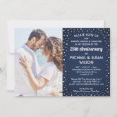 ANY Anniversary 2 Photo応援ネイビー&ホワイトパーティー 招待状 (裏面)