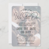 ANY Anniversary 2 Photo Overlayまだパーティー セーブザデート (正面)