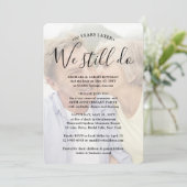 ANY Anniversary 2 Photo Overlayまだパーティー 招待状 (スタンド正面)