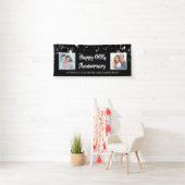 Any Anniversary Black & Silver Then & Nowの写真 横断幕 (インサイチュ)