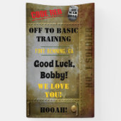 ANY BRANCH -軍隊パーティーバナー 横断幕 (縦)