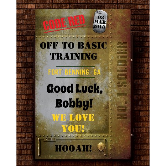 ANY BRANCH -軍隊パーティーバナー 横断幕