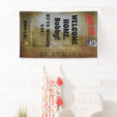 ANY BRANCH -軍隊帰郷バナー 横断幕 (インサイチュ)