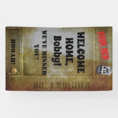 ANY BRANCH -軍隊帰郷バナー 横断幕 (横)